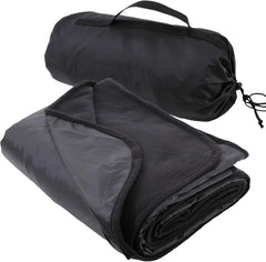 Threadart waterproof blanket in stadium setting for damp seats and outdoor events