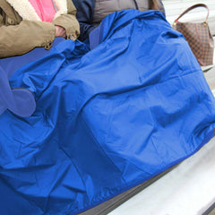 Threadart waterproof blanket royal blue rainproof shell protects during drizzle