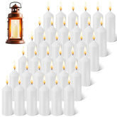 Threlaco emergency candle 60-pack delivers dependable light during outages