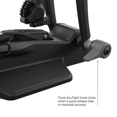 Thule FastRide 12x110mm adapter enabling versatile bike fit