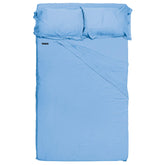 Thule fitted sheets on 48x84 rooftop tent mattress for comfortable outdoor sleep