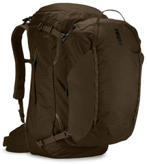 Thule Landmark Backpack70L front view showing spacious main opening for easy packing.