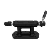 Thule Low-Rider Pro truck bed bike carrier viewed from the front for secure transport.