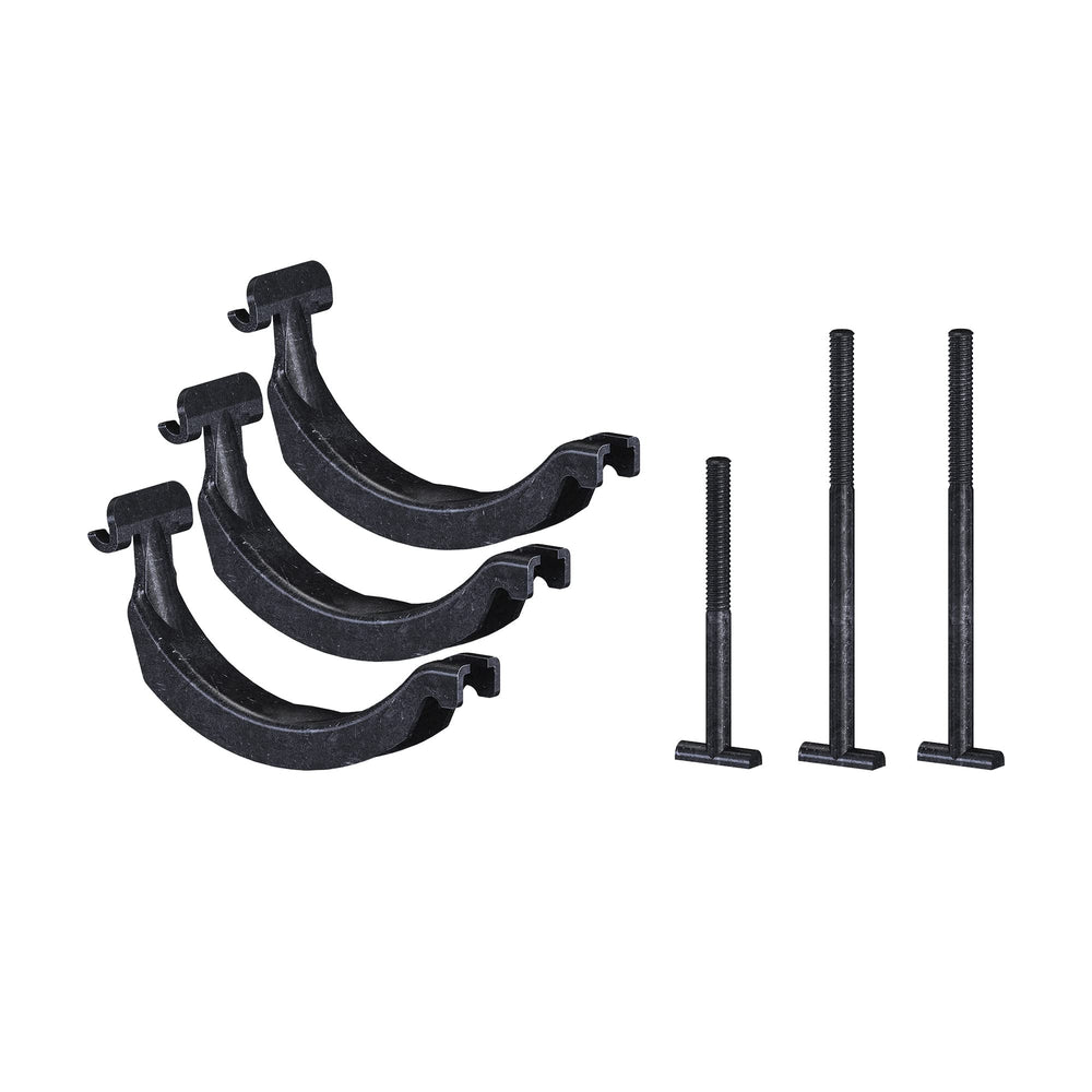 Thule 889500 Pro-Ride square bar adapter enables secure ProRide mounting on square bars.