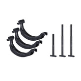 Thule 889500 Pro-Ride square bar adapter enables secure ProRide mounting on square bars.