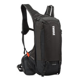 Thule Rail hydration pack overview emphasizing balanced design for stable handling.