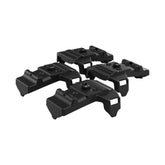 Thule Santu EasyFold XT Kit feet, screws, and washers for secure mounting on a bike carrier.
