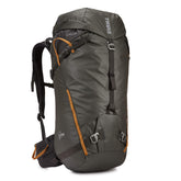 Thule Stir Alpine 40L front view showing rugged build and weather resistance.