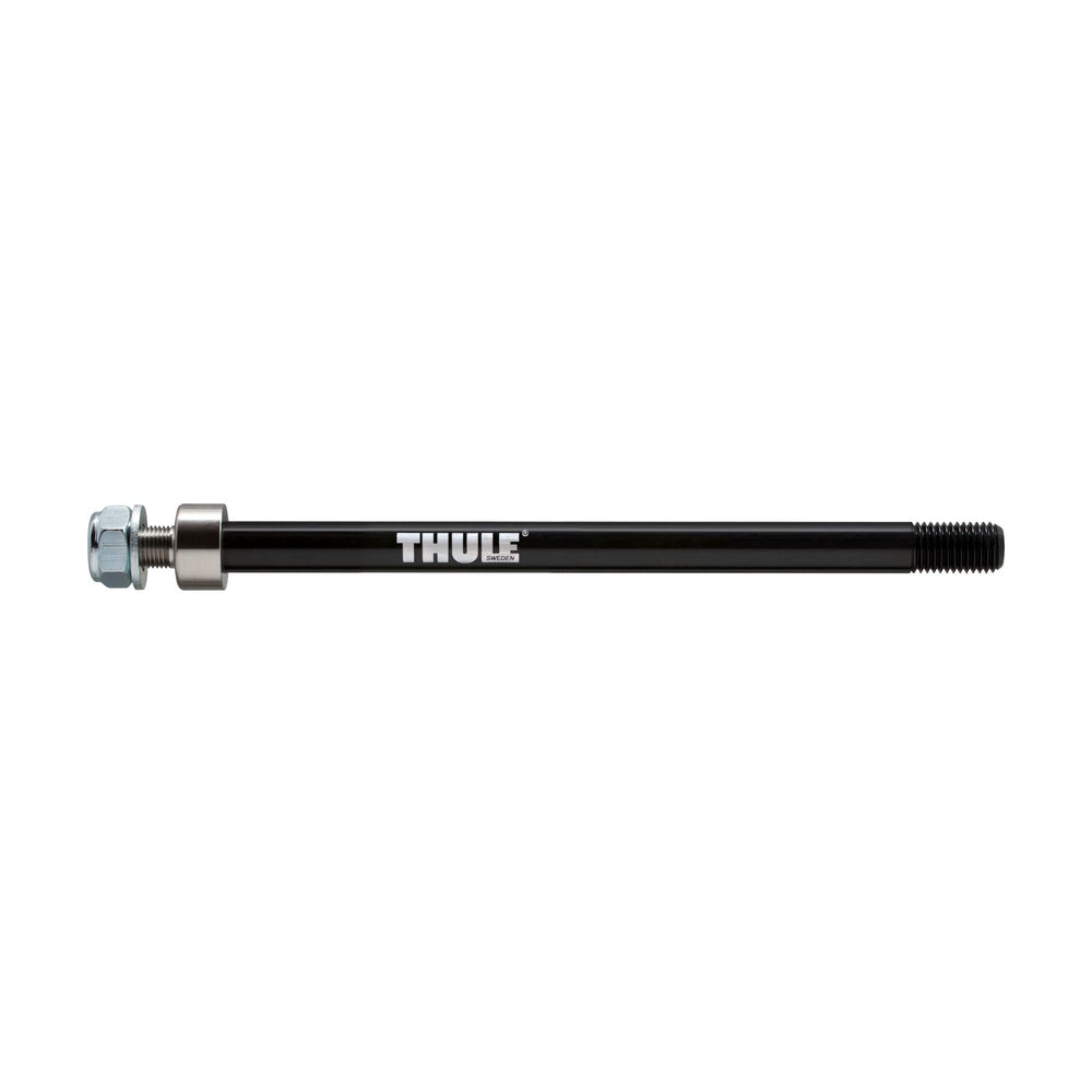 Thule Thru Axle Syntace M12 x 1.0 axle adapter in black for easy trailer mounting
