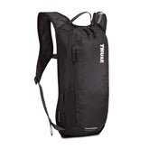Thule Uptake Hydration Pack in black, front view for biking comfort and quick access