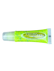 Thump Gel Chartreuse Juice Fish Attractant - sticky gel with chartreuse color and White/Blue flake flash