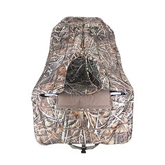 THUNDERBAY Lay Flat Duck Blind adjustable-seat provides comfortable seating during wait times.