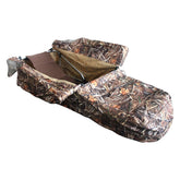 THUNDERBAY Lay Flat Duck Blind aluminum frame demonstrates durable support for long days in the field.