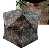 THUNDERBAY see-through blind with 270-degree view enhances field awareness.