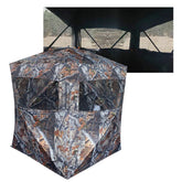 THUNDERBAY Spur Collector roomy two-person blind setup for field hunts.