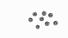 Eye-Drops shown on a lure for ice fishing