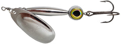 Thundermist Eyeball Stingeye Spinner lure with eye attractor for multi-species fishing.