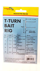 Ready-to-use Thundermist T-Turn Bait Rig for bass, walleye, trout and pike with sinker