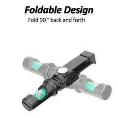 Thwackor precision screws enable fine adjustment for bubble positioning.