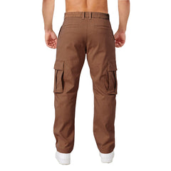 THWEI cargo pants pocket layout highlight secure storage for essentials.