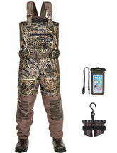 TIDEWE breathable insulated chest wader shell for abrasion resistance and dry comfort.