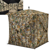 TIDEWE hunting blind with 270° see-through view for broad wildlife awareness
