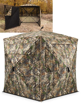 TIDEWE hunting blind with 360° see-through view for panoramic concealment
