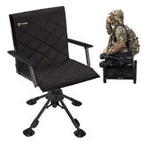 TIDEWE hunting chair with seat cover provides warmth and protection in the field