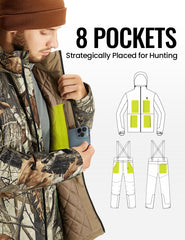 TIDEWE Next Camo G2 sealed seams keep you dry in wet conditions