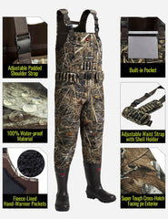 TIDEWE waterproof seams and durable construction withstand rain and spray.