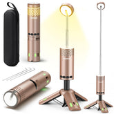 TIDNNS camping lights detachable head with magnetic base for quick mounting.