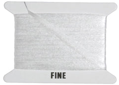 TIEMCO Aerodry Wing Fine Plain #16 close-up texture shows hollow, air-filled construction.