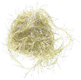 TIEMCO Hairline Dubbing UV Polar Chenille wraps to form a glittering body for lakes flies under UV glow
