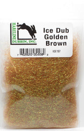 TIEMCO Hairline Dubbing Golden Brown #157 close-up