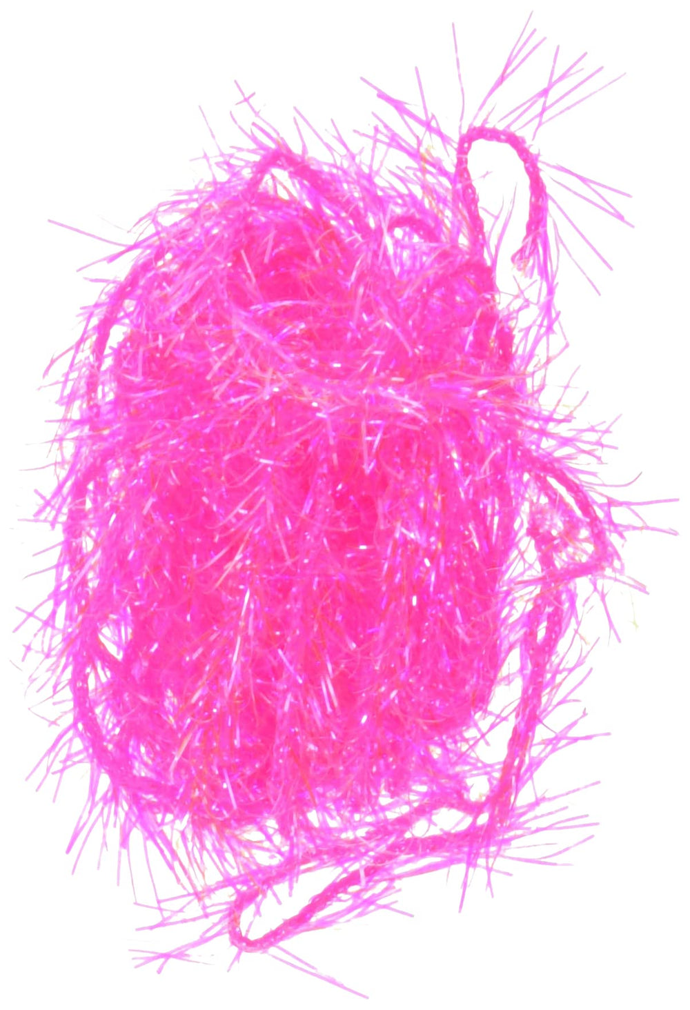 TIEMCO Hairline Dubbing UV polar chenille in medium FL Fuchsia 131 glows in sunlight.