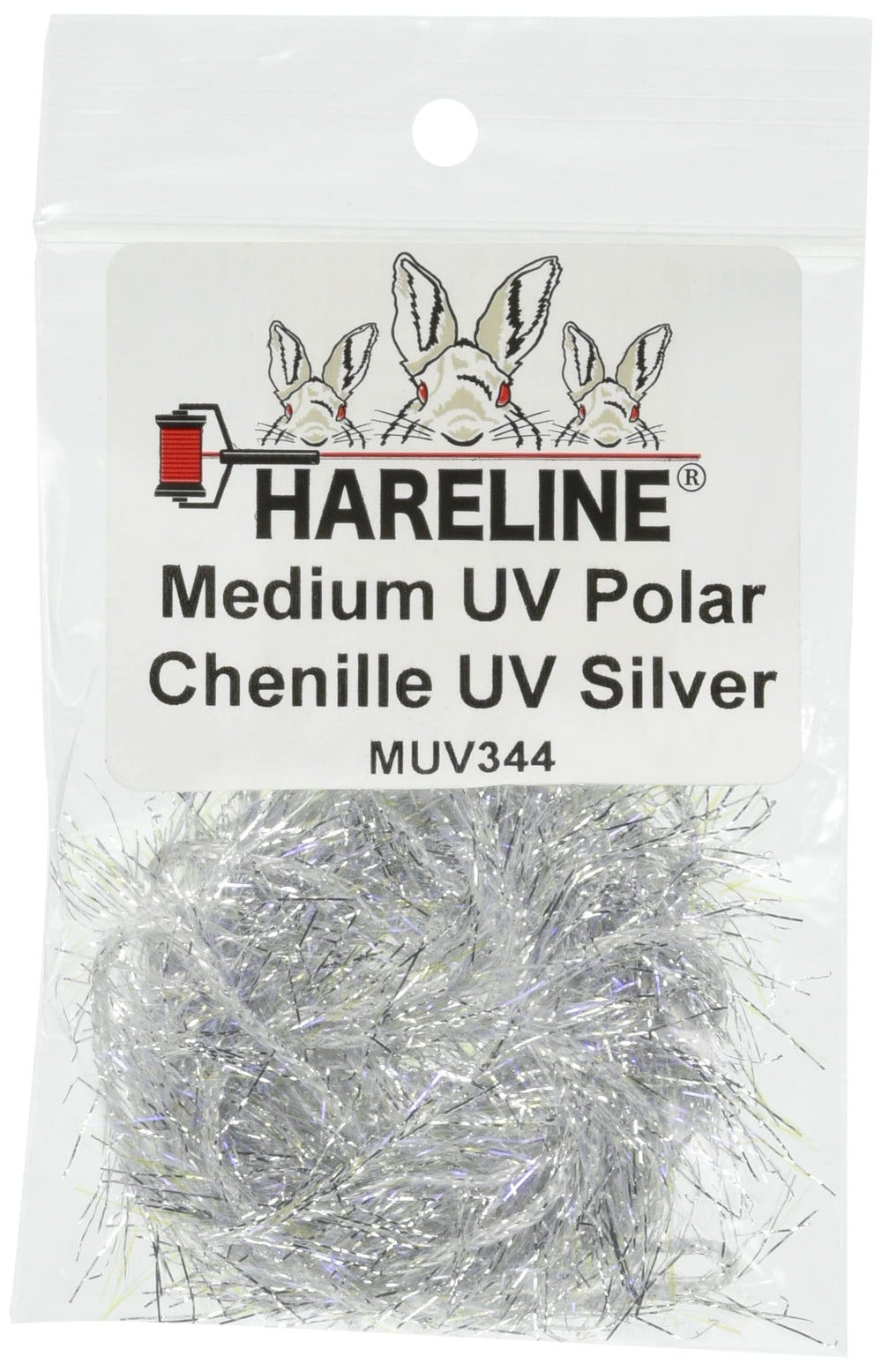 TIEMCO Hairline Dubbing UV Polar Chenille used for body wrap with UV glow