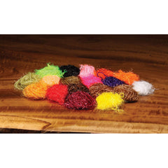 TIEMCO Hareline Polar Chenille in yellow enhances water movement for versatile fly patterns