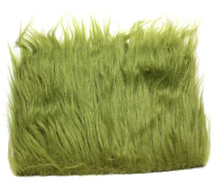 TIEMCO Hareline Pseudo Hair Olive fabric backing improves tying stability