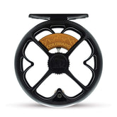 TIEMCO Los Colorado Matte Black 2/3 Reel – front view