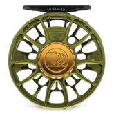 TIEMCO Ross Animus Matte Olive 7/8 reel - front view