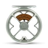 TIEMCO Ross Colorado Matte Platinum 4/5 Reel - front view