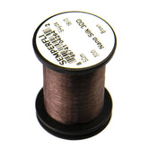 TIEMCO Semperfli Nano Silk 30D closeup reveals ultra-fine diameter for delicate fly tying.