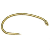 TIEMCO TMC 2487BL hook with shrimp-pupa focus for secure hooking.