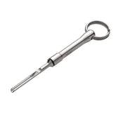 TIEMCO TMC Knot Tool front view showing compact, versatile design for nail knots