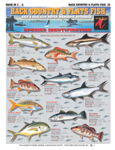 Tightlines Backcountry Flats Chart 10 cover for portable waterproof field reference.