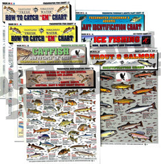 Front cover of Tightlines Publications freshwater fish identification set
