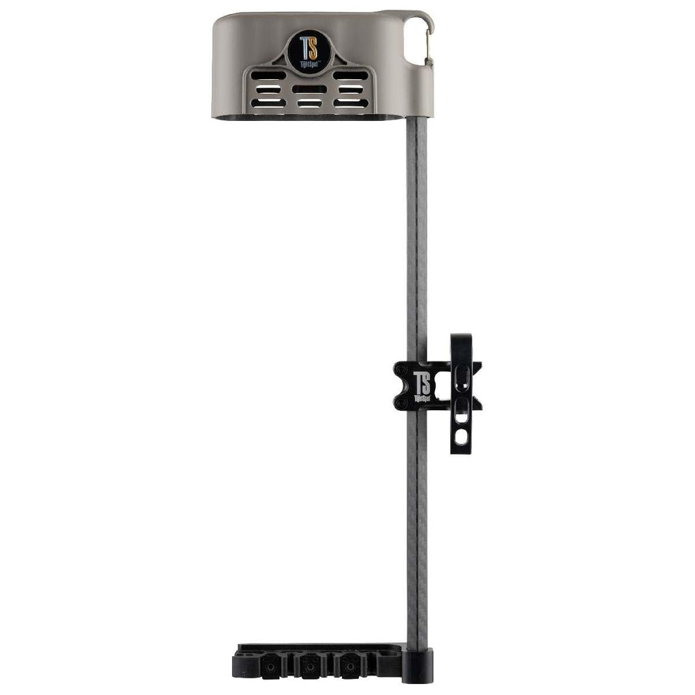 TightSpot Airlock 4-arrow quiver Granite finish shows lightweight balance for stable field shooting.