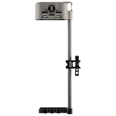 TightSpot Airlock 4-arrow quiver Granite finish shows lightweight balance for stable field shooting.