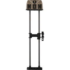 TightSpot Quiver Lite left-handed 5-arrow saddle tan with Quick Draw improves bow balance