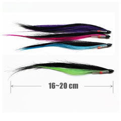 Tigofly 8 inch Skinny Sunray Tube Fly - Light Green